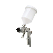 Katana Plus HVLP Spray Gun with ergonomic design, 1.3 nozzle, and 600 ml plastic cup for smooth, low-overspray finishes.