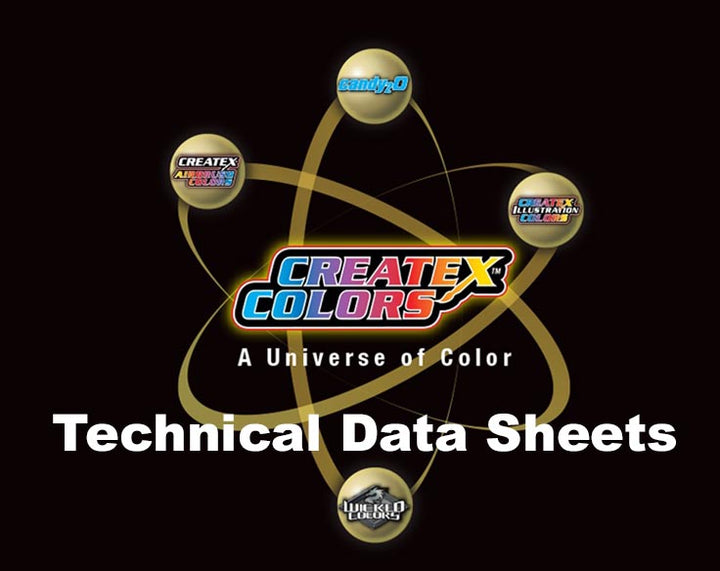 createx airbrush colors technical data sheet