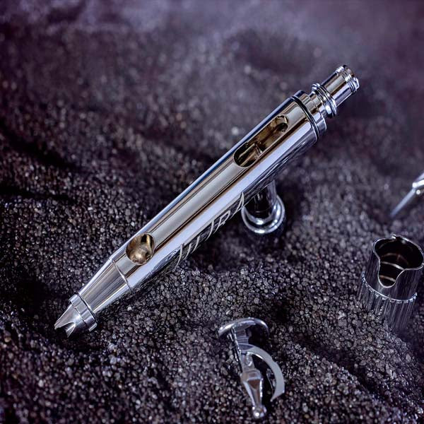 120231 Ultra 2024 Airbrush showcasing modular design with 0.45mm head set for advanced artistic airbrushing precision.