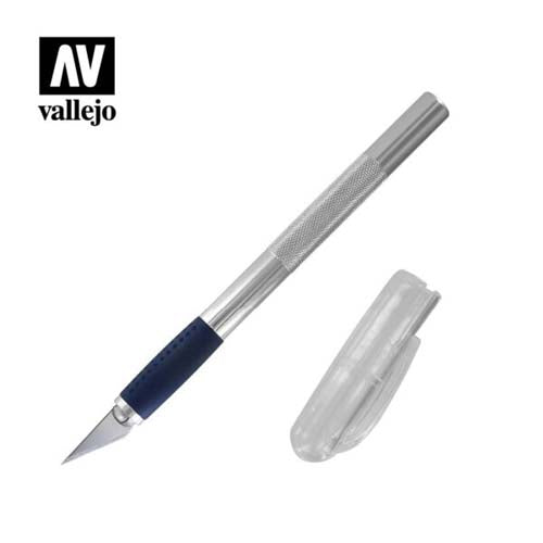 Vallejo Soft Grip Craft Knife #1 W/#11 Blade
