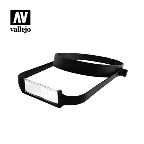 Vallejo Lightweight Headband Magnifier With 4 Lenses