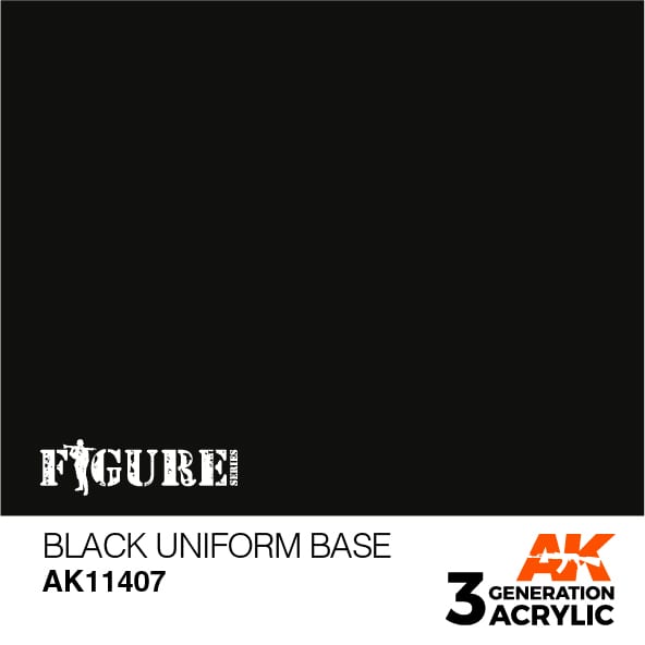 AK Interactive 3rd Gen Black Uniform Base