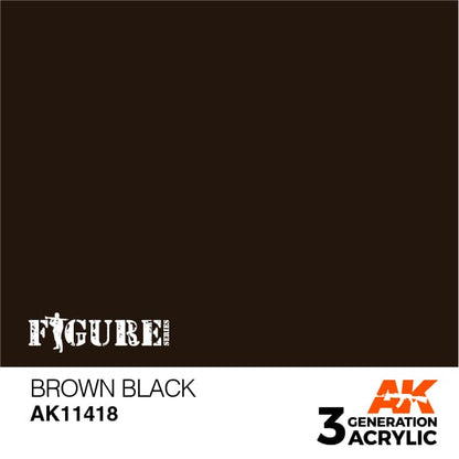 AK Interactive 3rd Gen Brown Black 