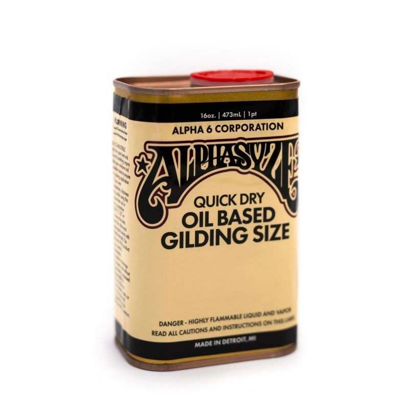 AlphaSyze Gold Leaf Gilding Size Maple Airbrush Supplies