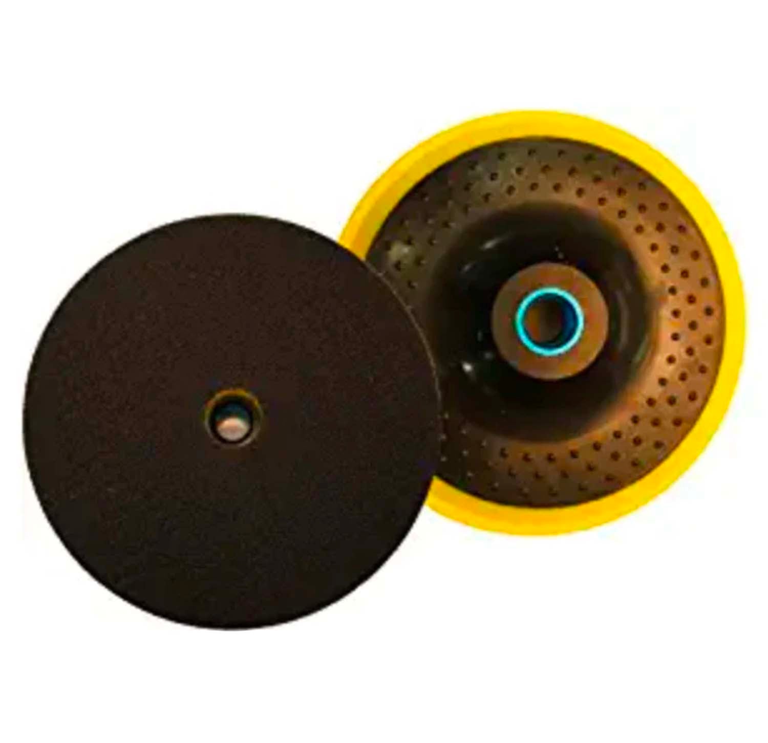 CSI Buffing Pad Backing Plate with heavy duty Velcro face and flexible edges for easy pad application and precise buffing.