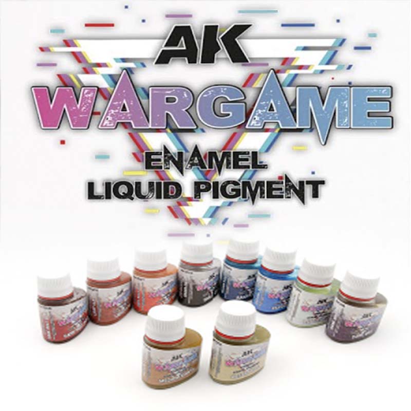 AK Interactive Wargame Enamel Liquid Pigments