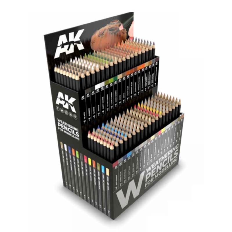 AK Interactive Weathering Pencils