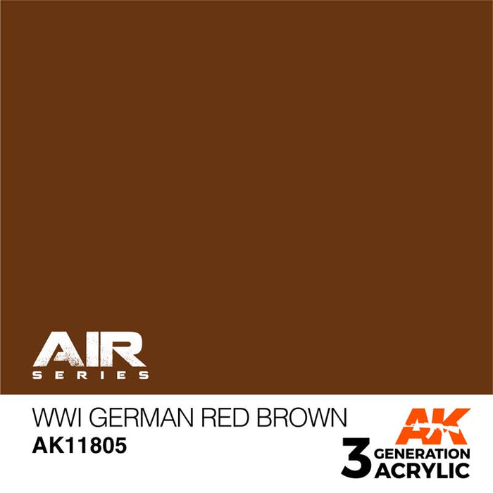 AK Interactive 3rd Gen WWI German Red Brown