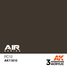 AK Air PC12 acrylic paint swatch from AK Interactive third generation paint series for model airbrushing.