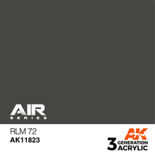 AK Air RLM 72 delivers pigment-rich, highly accurate shades in a reliable 3rd generation acrylic paint for precision projects.