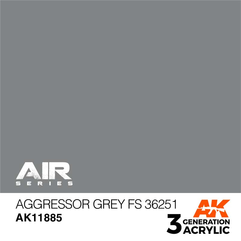 AK Interactive 3rd Gen Aggressor Grey FS 36251