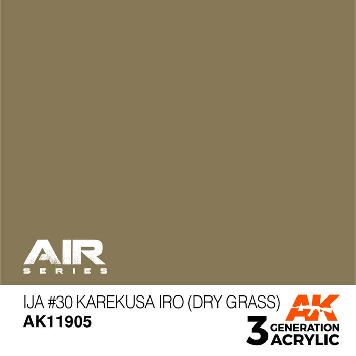 AK Interactive 3rd Gen IJA #30 Karekusa iro (Dry Grass)