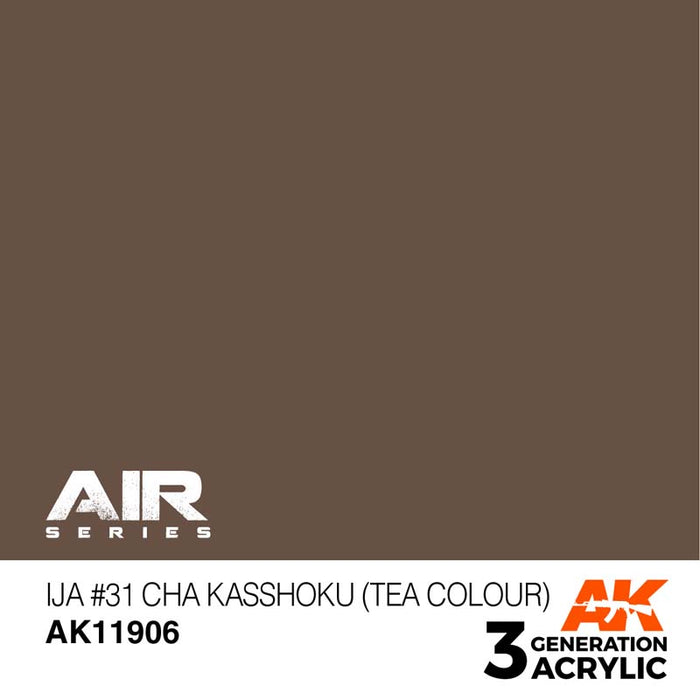 AK Interactive 3rd Gen IJA #31 Cha Kasshoku (Tea Colour)