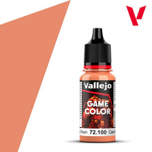 Vallejo Game Color Rosy Flesh 72100 18ml bottle of acrylic paint for detailed miniature and model painting.