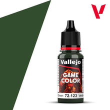 Vallejo Game Color Angel Green 72123 18ml bottle of acrylic paint for miniature and model painting.