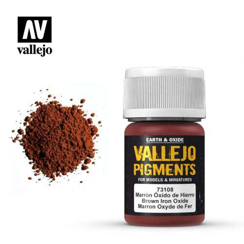 Vallejo Brown Iron Oxide Pigment