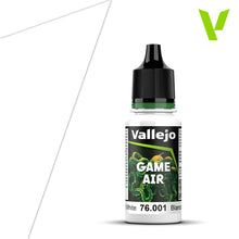 Vallejo Game Air Dead White acrylic airbrush paint with ultra-fine pigments for fantasy and wargame models