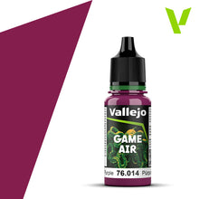Vallejo Game Air Warlord Purple acrylic airbrush paint in recyclable bottle for miniatures and models.