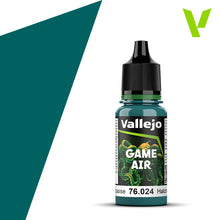 Vallejo Game Air Turquoise acrylic airbrush paint for modeling and miniatures with fast drying matt finish
