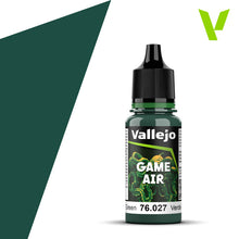 Vallejo Game Air Scurvy Green acrylic airbrush paint for Fantasy, War-games, Sci-Fi figures with matt finish.