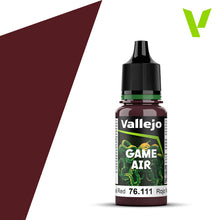 Vallejo Game Air Nocturnal Red acrylic airbrush paint for fantasy, wargame, and sci-fi model figures.