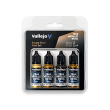 Vallejo Metallic Metal Arcane Gold Paint Set