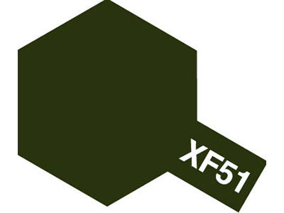 Tamiya Enamel XF-51 Flat Khaki Drab