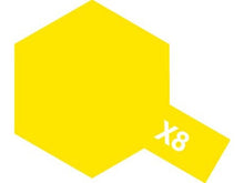 Tamiya Acrylic X-08 Mini Lemon Yellow - 10ml