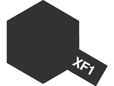 Tamiya Acrylic XF-01 Mini Flat-Black - 10ml