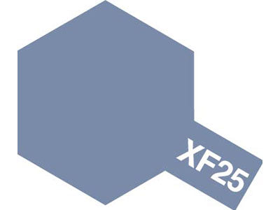 Tamiya Acrylic XF-25 Mini Flat-Light Sea Grey - 10ml