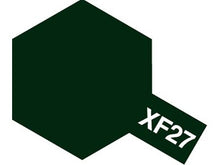 Tamiya Acrylic XF-27 Mini Flat-Black Green - 10ml
