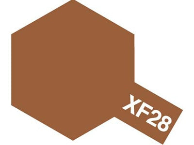 Tamiya Acrylic XF-28 Mini Flat-Dark Copper - 10ml