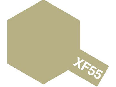 Tamiya Acrylic XF-55 Mini Flat-Deck Tan - 10ml