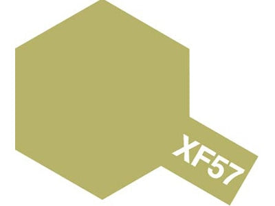 Tamiya Acrylic XF-57 Mini Flat-Buff - 10ml