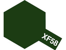 Tamiya Acrylic XF-58 Mini Flat-Olive Green - 10ml