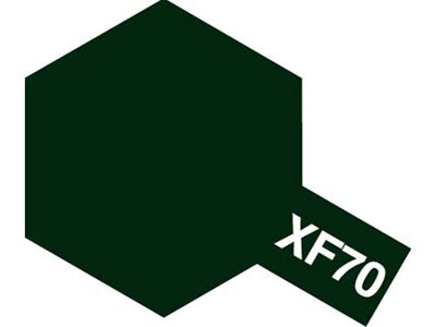 Tamiya Acrylic XF-70 Mini Flat-Dark Green 2 IJN - 10ml