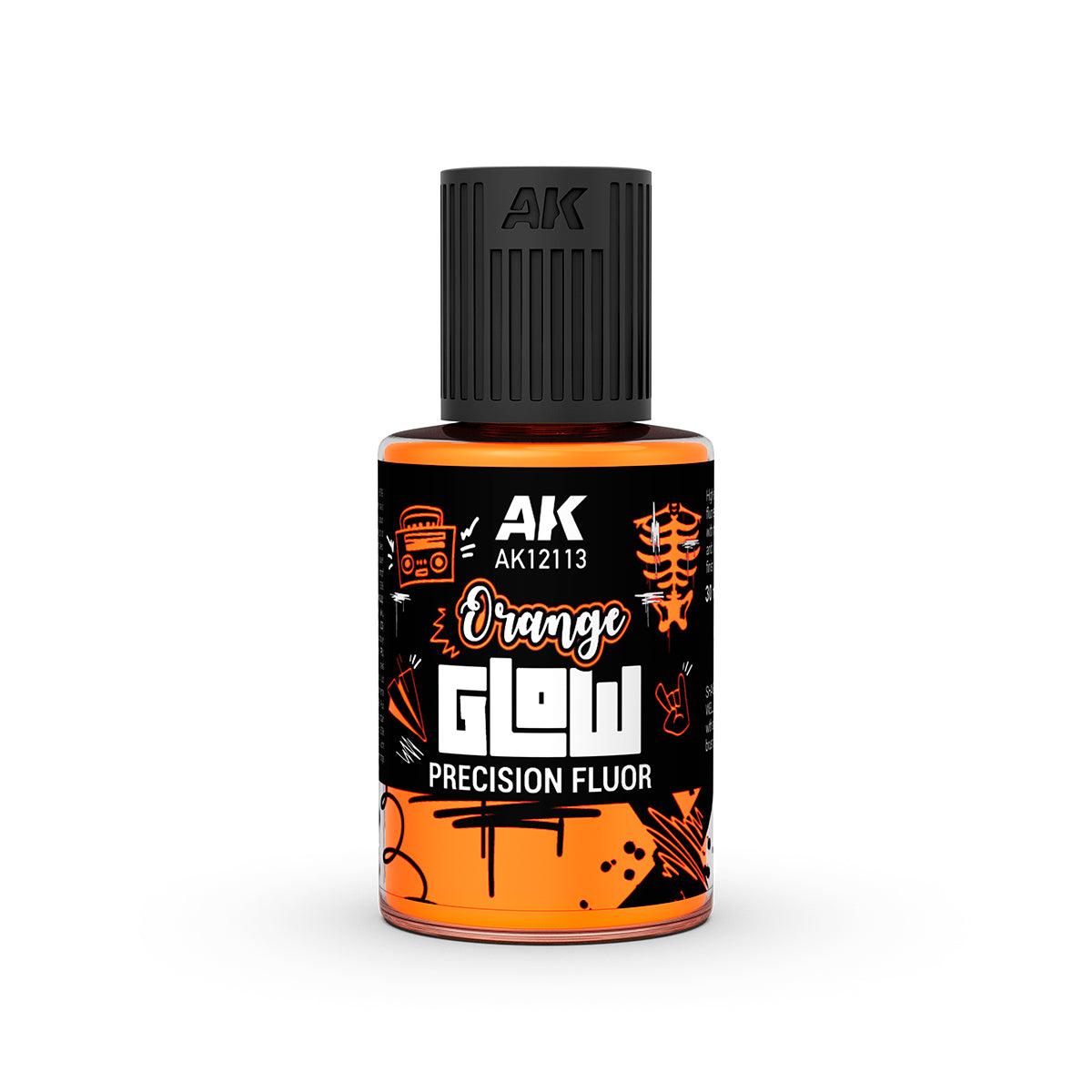AK Interactive Orange Glow Precision Fluor 30ml