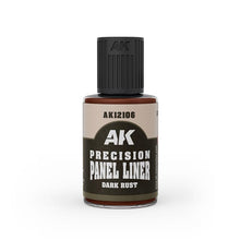 AK Interactive Precision Panel Liner Dark Rust - 30ml