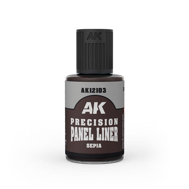 AK Interactive Precision Panel Liner Sepia
