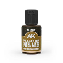 AK Interactive Precision Panel Liner Raw Umber Greenish - 30ml