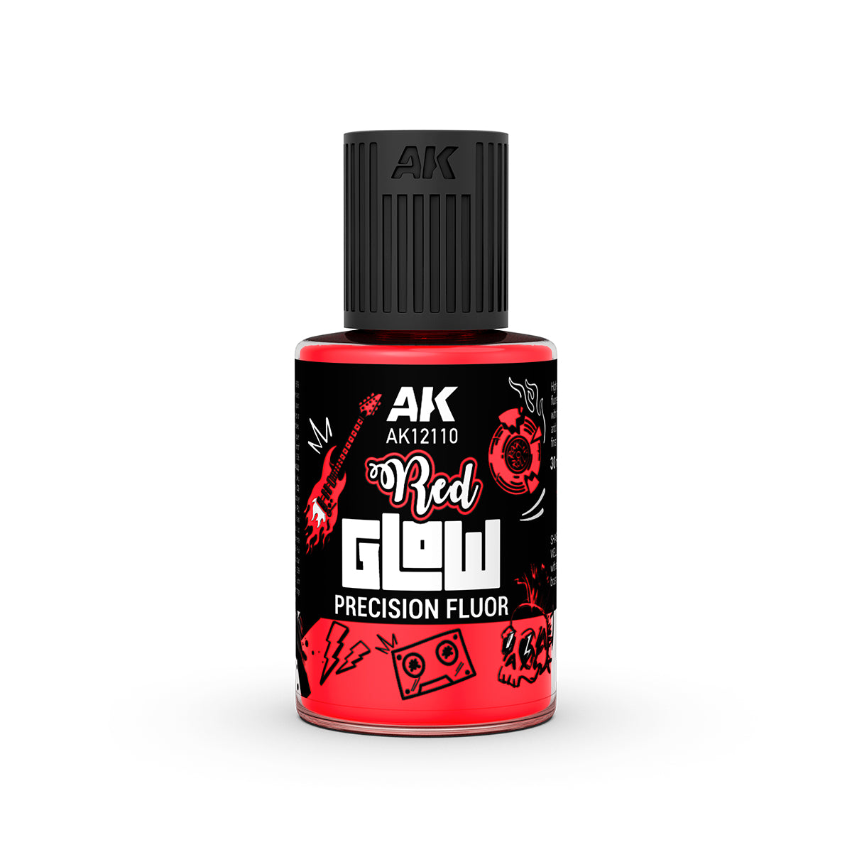 AK Interactive Red Glow Precision Fluor 30ml
