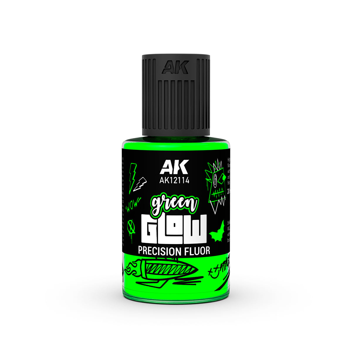 AK Interactive Green Glow Precision Fluor 30ml