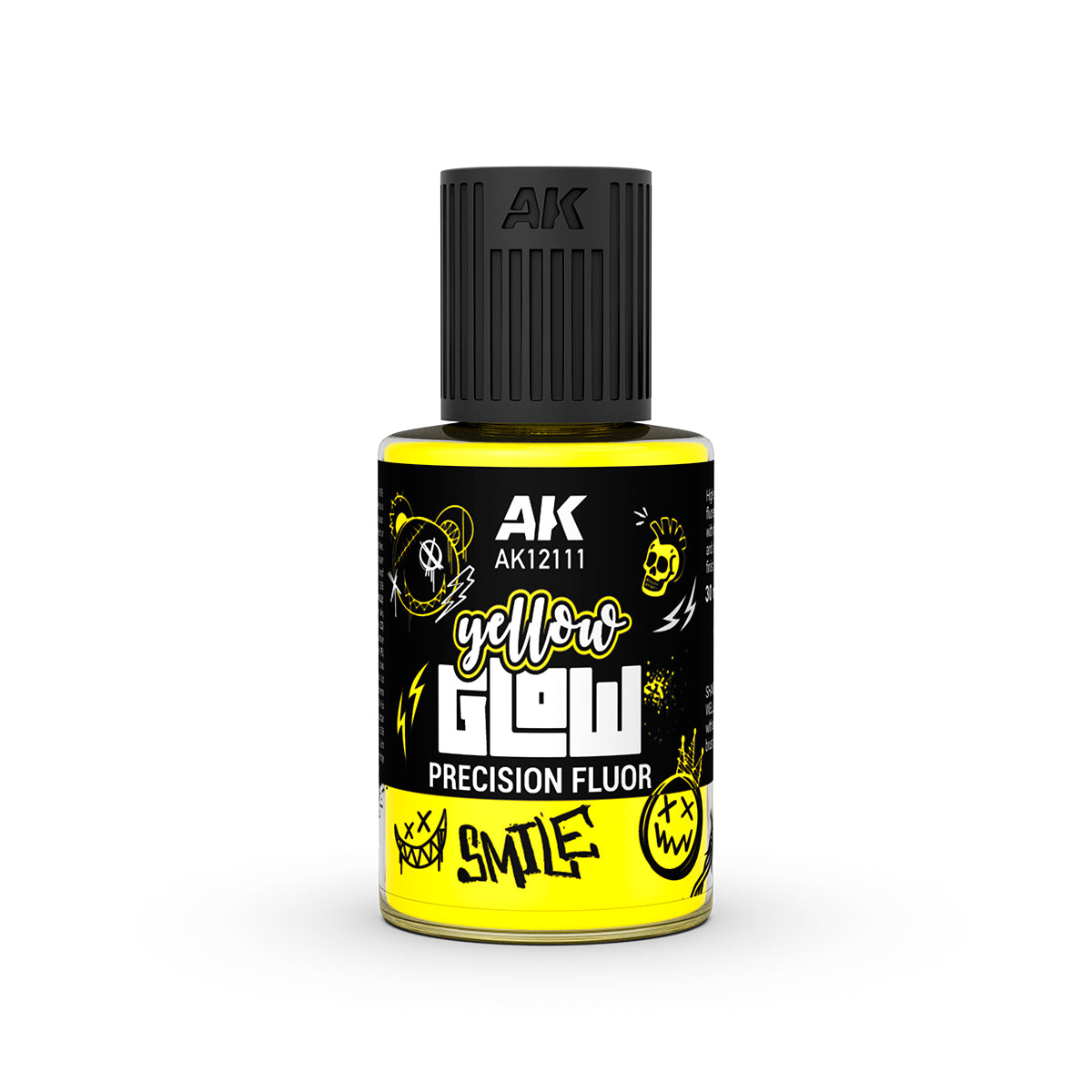 AK Interactive Yellow Glow Precision Fluor. Yellow 30ml