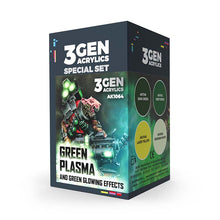 AK Interactive Wargame Paint Set Green Plasma Green Glowing Effects