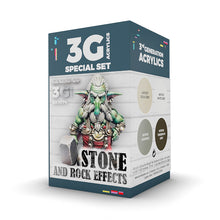 AK Interactive Wargame Paint Set Stone and Rock Effects