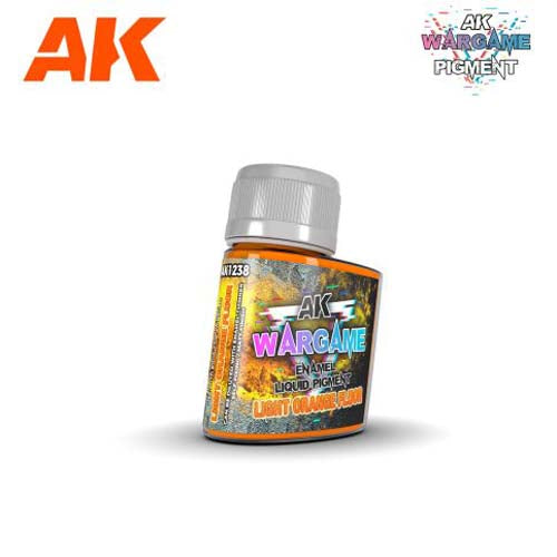 Wargame  Liquid Pigments Fluorescent Light Orange