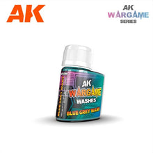 AK Wargame Washes Blue Grey Wash 35ml by AK Interactive for defining and highlighting models with concentrated paint.