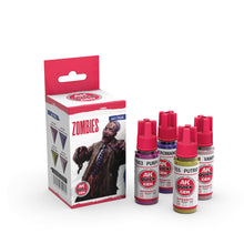 AK Interactive Quick Gen Green Skins Set with vibrant green contrast paints for orcs, goblins, and fantasy creatures.