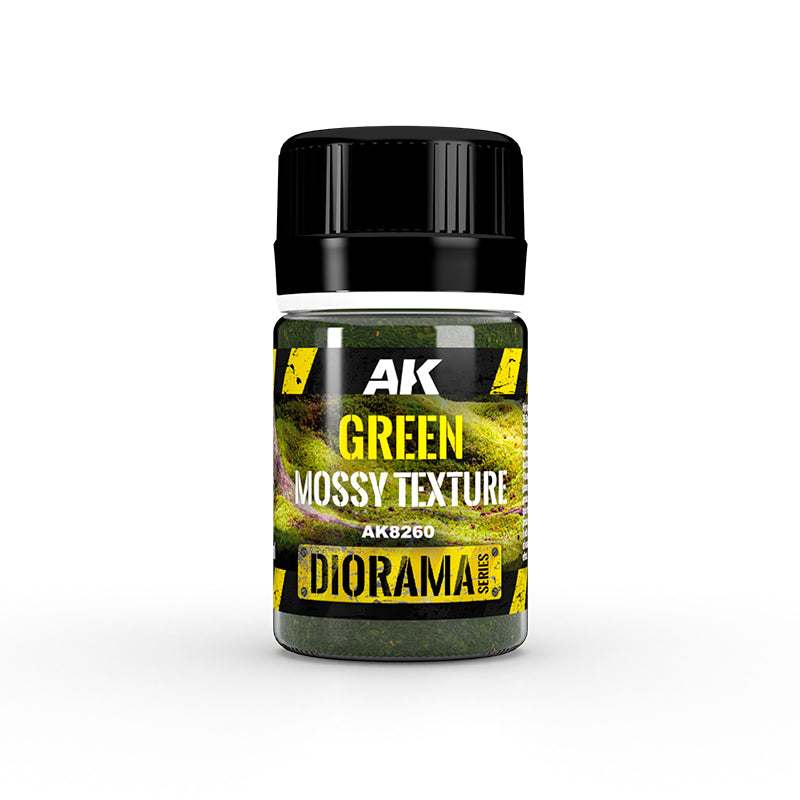 AK Interactive Green Mossy Texture 35ml - Textures & Diorama