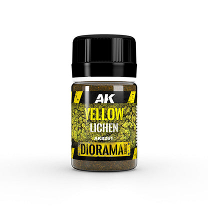 AK8261 Yellow Lichen Texture & Diorama